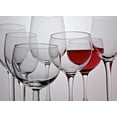 thumbnail image 2 of Burkhart, Monika 32x25 White Modern Wood Framed Museum Art Print Titled - Wine Glasses, 2 of 4