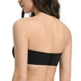 thumbnail image 3 of Curyon Women's Strapless Bras Underwire Anti Slip Minimizer Bra,34DD, 3 of 5