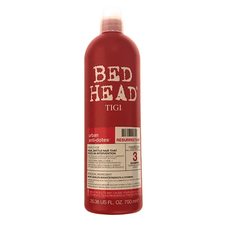 Bed Head Resurrection Shampoo 25.36 Oz, For Weak And Brittle (Best Shampoo For Brittle Breaking Hair)