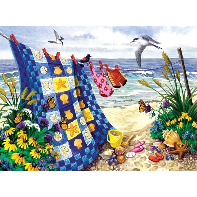 Taladro diamante pintura (DE2773) 5D DIY playa completa vida Cruz puntada bordado Kits 40x50cm FLhrweasw Nuevo