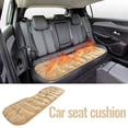 thumbnail image 2 of PHIGZNT Winter Soft Warm Faux Rabbit Fur Car Seat Cushion,Universal Fit Plush Front and Back Fuzzy Car Seat Pads Cushion Cover Protector - 1PCS (Back Seat 1PCS,Black), 2 of 4