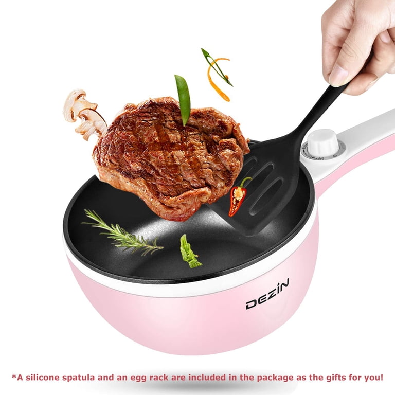 Dezin Hot Pot Electric Upgraded 1.5L Non-Stick Sauté Pan, Electric