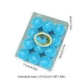 thumbnail image 4 of VWRXBZ 12PCS Floating Tea Light Candles Wax Mini Votive Candles for Wedding Party Romantic Home Decor, 4 of 7