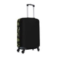 thumbnail image 3 of Xecao Light Green Excavator print Elastic Luggage Cover, with double-sided print , is perfect for travel, business, and daily use, 3 of 9