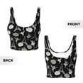 thumbnail image 6 of Sports Bra For Women, Flower Tower Ballet Sports Bras For Women High Support, Workout Tank Tops Woman With Removable Cups, 6 of 8