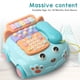 thumbnail image 4 of Teléfono Educativo Para Bebés Juguete Música Interactiva Inglés Chino Chino Bilingüe Niños De Juguete Finge Teléfono Para Niños Material ABS, 4 of 7