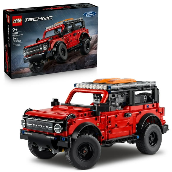 LEGO Technic Ford Bronco Kids Toy Car - Building Toy for Boys and Girls, Ages 10+ - Car Toy and Model Kit - Makes a Cool Birthday Gift for Kids - Authentic Ford Bronco T