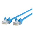 thumbnail image 3 of Belkin Ethernet Snagless, RJ45, M/M 7RJ-45 (M) CAT 5e CAT5e 7 ft ft Câble de Raccordement Bleu - Câble de Raccordement - à RJ-45 (M) - - UTP - - Moulé, Sans Accrochage - Bleu - pour Omniview SMB 1x16, SMB 1x8; Commutateur Omniview SMB CAT5 KVM, 3 of 6