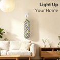 thumbnail image 4 of Wall Mount Plastic Bag Holder – Grocery Bag Organizer & Dispenser w/ Elastic Opening | Pull One Bag at a Time, No More Messy Clutter | Machine Washable Fabric, Reinforced Stitching, 4 of 7