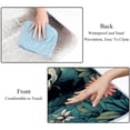 thumbnail image 4 of Panda Portable Canvas Picnic Blanket Waterproof Backing for Outdoor Travel - Foldable and Compact Mat for Camping and Beach - Blue Stripe Pattern - Easy to Clean and Durable Materials, 4 of 6