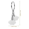 thumbnail image 2 of HONITANO 1Pack Cute Key Chains Japanese Style Cloud Shaped Keyring for Travel Accessory, 2 of 8