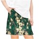 thumbnail image 1 of Odeerbi 5-14 Años Niños Niñas Pantalones Cortos de Estampado Tropical Hawaiano Pantalones de Baño En Seco Rápido Pantalones Cortos de Tabla de Playa Pantalones Cortos Deportivos, 1 of 5