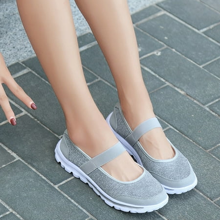 

〖Yilirongyumm〗 Grey 42 Sandals Women Casual Shoesslack Slip On Sneakerssoft Sole Flat Sneakersfashion Casual Slip On Sneakerssoft Sole
