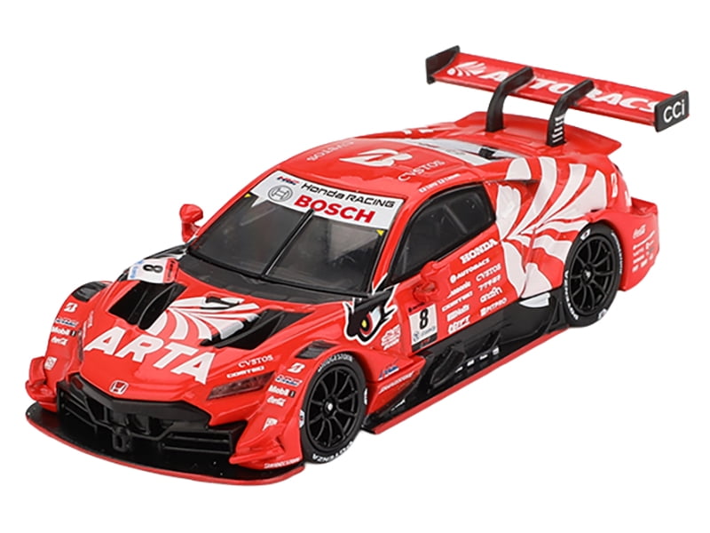 Honda NSX-GT "Type S" GT500 #8 "ARTA" "Super GT Series" (2023) Limited Edition 1/64 Diecast Model Car by Mini GT