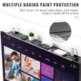 thumbnail image 6 of TV Top Shelf with Storage Boxes for Screen and Accessories for Soundbar, Media Boxes, Game Consoles, and More, 34.65×4.33inch, Adjustable Steel, 6 of 7