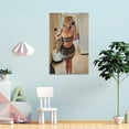 thumbnail image 4 of Sydney Sweeney Hot Girl Sexy Poster (50) Poster Decorative Painting Canvas Wall Art Living Room Posters Bedroom Painting 24x36inch(60x90cm), 4 of 6