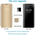 thumbnail image 6 of Compatible with Samsung Galaxy Note 10 Plus Case Flip Leather Cover Clear S-View Mirror Shockproof Cover with Kickstand Anti-Scratch Protective Phone Cases Cover for Samsung Note 10 Plus 4G/5G, 6 of 14