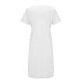 thumbnail image 5 of Pntutb Dress for Women Casual Round Neck Print Summer Short Sleeve Dresses Pockets, 5 of 7