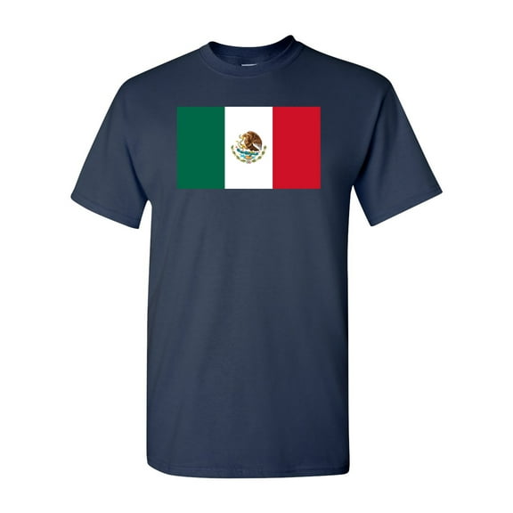 Mexico Country Flag Adult DT T-Shirt Tee