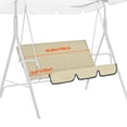 thumbnail image 1 of Baohd Swing Chair Cover Outdoor Garden Swing Chair Waterproof Dustproof Protector Seat Cover, Beige, 1 of 7