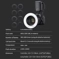 thumbnail image 5 of Macro Rings Flash Light Portable LED Rings Light Simple for Close Up Photography, 5 of 10
