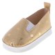 thumbnail image 4 of Par de Zapatos sin Cordones con Estampado de Estrellas Casuales para Muñecas de 18'' Dorado Sunnimix Zapatos de muñeca, 4 of 8