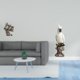 thumbnail image 2 of Figuras de búho,Figuras de búho,animales artificiales,artesanías,decoración del hogar,Figura de escritorio,Figura de loro para escritorio,oficina,decoración del hogar,Estatua de pájaro de, 2 of 8