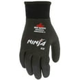 thumbnail image 3 of Ninja Ice N9690FCL Insulated Work Gloves, 15-Gauge Nylon Shell, Acrylic Terry Liner, Full HPT Coating, Wet/Dry Grip, Size L, 3 of 9