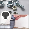 thumbnail image 7 of Uxcell High Temp Silicone Plug Mount Dia 8mm/0.31 inch t Shaped Rubber Stopper Hole Plugs for Powder Coating Plating Waterproof Plugs Sealing Plugs Black Pack of 12, 7 of 7