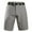 Gray, variant on DAETIROS Khaki Shorts for Men-Relaxed Fit Outdoor Casual Fashion Mens Summer Shorts Gray Size S-5XL