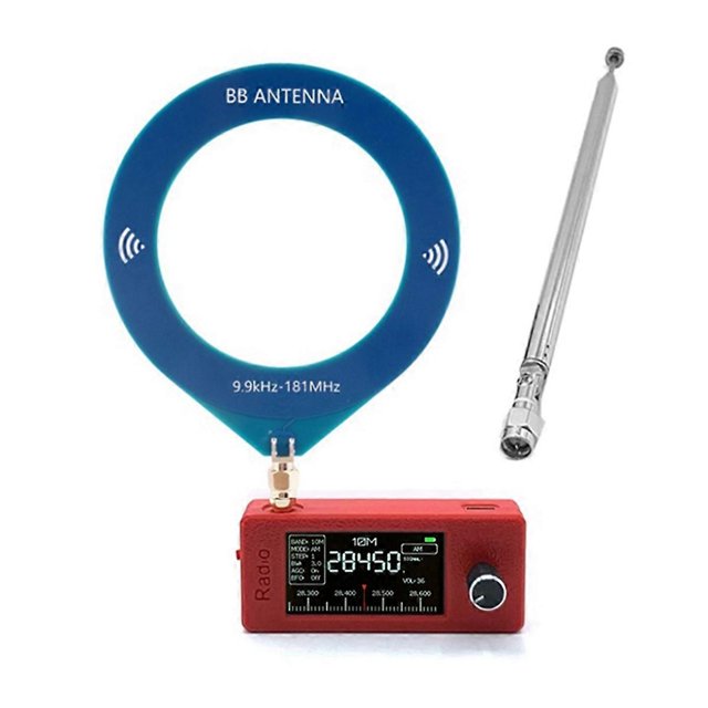 0.5-108mhz Portable Radio LSB USB AM FM FM/AM Radio with Antenna