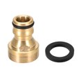 thumbnail image 5 of Adaptador de Conector Rápido de Grifo de Latón M22 M24 Rosca UNF para Sistema de Riego de Jardín 2 piezas, 5 of 5