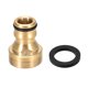 thumbnail image 5 of Adaptador de Conector Rápido de Grifo de Latón M22 M24 Rosca UNF para Sistema de Riego de Jardín 2 piezas, 5 of 5