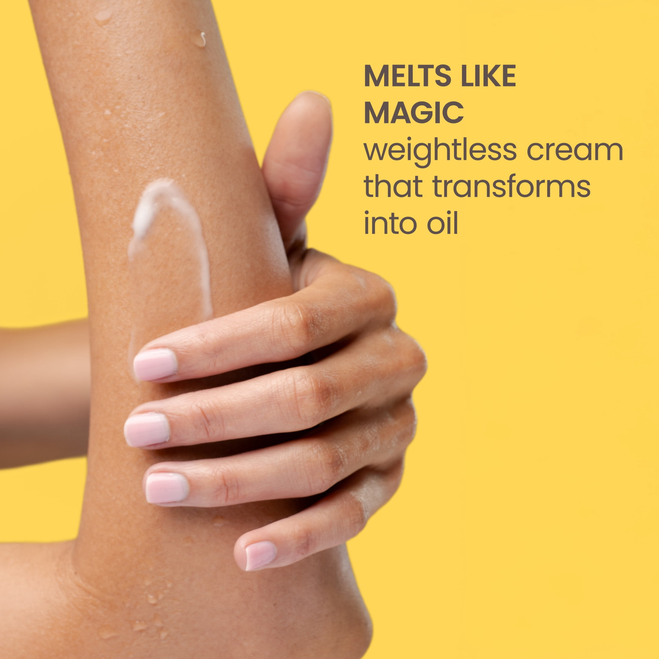 Burt's Bees Boosted Body Moisturizing Melt Cream to Oil, Tropical Scent, 4 oz.