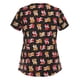 thumbnail image 2 of Puntoco mujeres moda manga corta cuello tops uniforme de trabajo blusa camisa Puntoco Puntoco-5842, 2 of 3