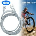 thumbnail image 1 of 10X Bicycle Shift Shifter Derailleur Gear Stainless Steel Rear Inner Cable Wire, 1 of 7