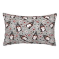 thumbnail image 1 of Fotbe Halloween Gnome Funda de Almohada Decorativa Estilo Occidental, Lujo en Algodón, Fundas para Almohadas King, Cojín Estampado para Decoración del Hogar-16"x24", 1 of 6