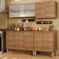 thumbnail image 2 of Cocina Integral Completa Madesa Emilly Box 169cm Marrón, 2 of 5