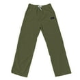 thumbnail image 3 of Dolkfu Thermal Plus Size Mens Pants Green Sherpa Lined Sweatpants Drawstring Fleece Jogger Pants Mens Trousers XL, 3 of 7