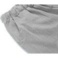 thumbnail image 4 of SOMER Pants for Women Flowy Casual Drawstring Waist Wide Leg Loose Linen Palazzo Pants with Pocket Grey, 4 of 7