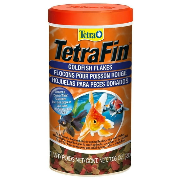 TetraFin Fish Food Flakes for Goldfish