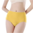 thumbnail image 6 of Kmdttou Clearance Under 5$!Women's Ladies Comfortable Large Size Avoidance Crotch Line Abdominal Contraction Panties Hight Waiste Underpants (Regular & Plus Size), 6 of 7