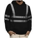 thumbnail image 1 of pstuiky hombres de manga larga, Chaqueta informal de manga larga con cremallera y capucha para hombre, con bolsillos y estampado Tops de hombre xxxxl, 1 of 5