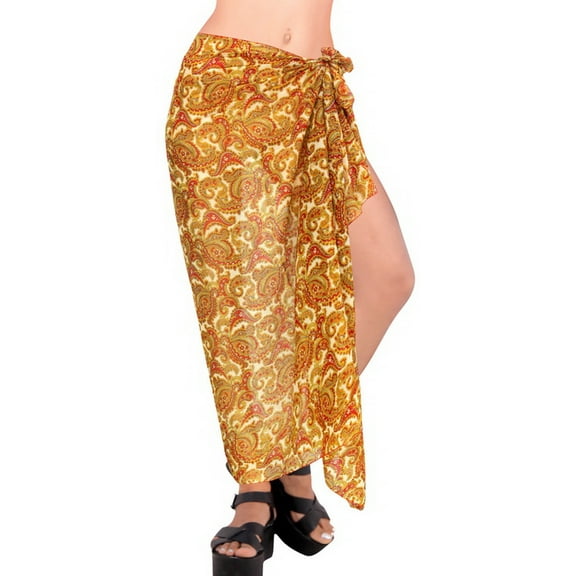 HAPPY BAY Women's Beachwear Summer Bikini Wraps Beach Wrap Sarong Coverups Skirt Bathing suit Swimsuit Swim Cover ups for Swimwear Women One Size Merlot, Allover