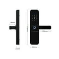 thumbnail image 4 of Biometric Fingerprint Security Intelligent Tuya Smart Password Electronic Door Lock To Open The Door Remotely ,More Secure, 4 of 7