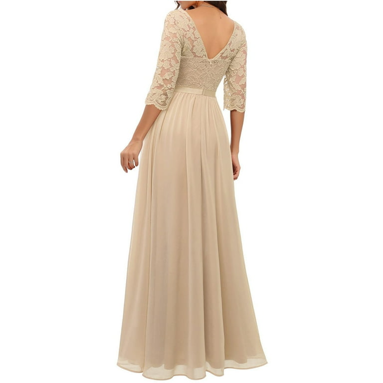 Elegant Formal Solid Patchwork Evening Dress Dresses(6 Colors) Elegant Formal Solid Patchwork Evening Dress Dresses(6 Colors)