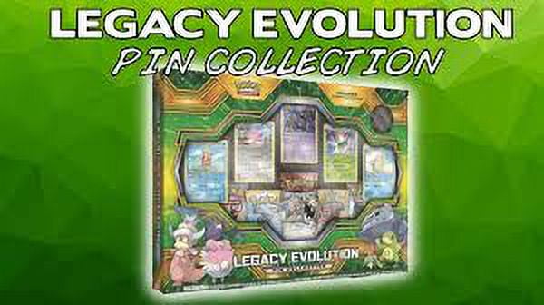 Pokemon Legacy Evolution Pin Collection Box Trading Cards - Walmart.com