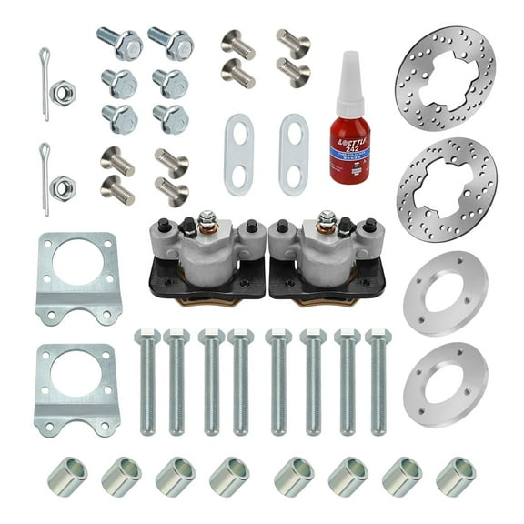M MATI Front Disc Brake Conversion Kit for Honda Fourtrax 300 4x4 TRX300FW 1992-2000