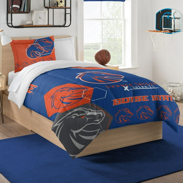 The Northwest Group Boise State Broncos Hexagon Twin Comforter & Sham ...