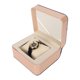 thumbnail image 3 of Reloj de pulsera para mujer, movimiento de cuarzo, espejo de cristal, reloj de pulsera de cuero PU negro, esfera de aleación, placa, reloj vintage, 3 of 14